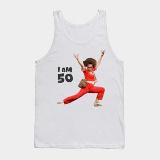 sally o'malley I'm 50 i like to dance Tank Top